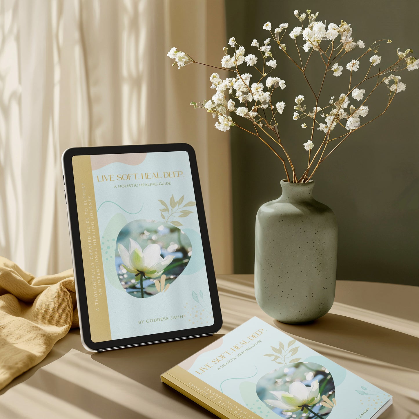 Ebook LIVE SOFT. HEAL DEEP - A Holistic Healing Guide