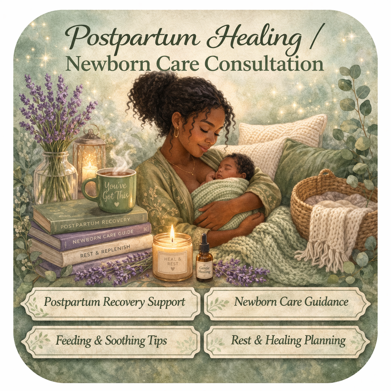 Postpartum Healing & Newborn Care Consultation