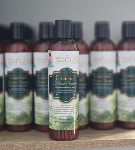 Ambunu & Purple SeaMoss Herbal Shampoo
