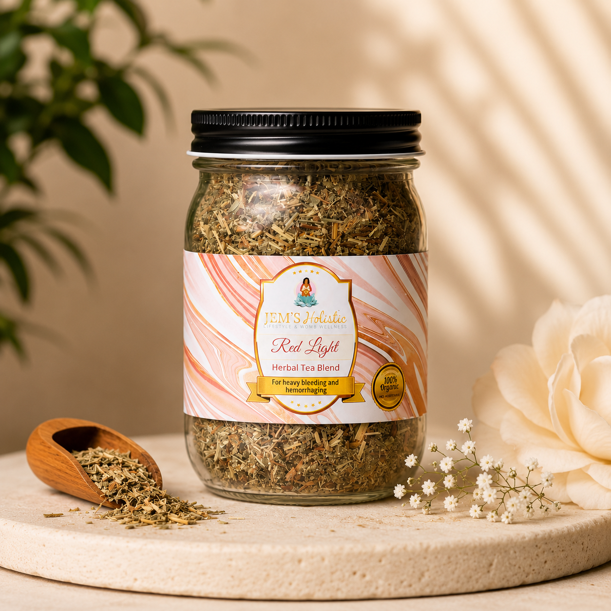Red Light (anti-hemorrhagic) Herbal Tea Blend