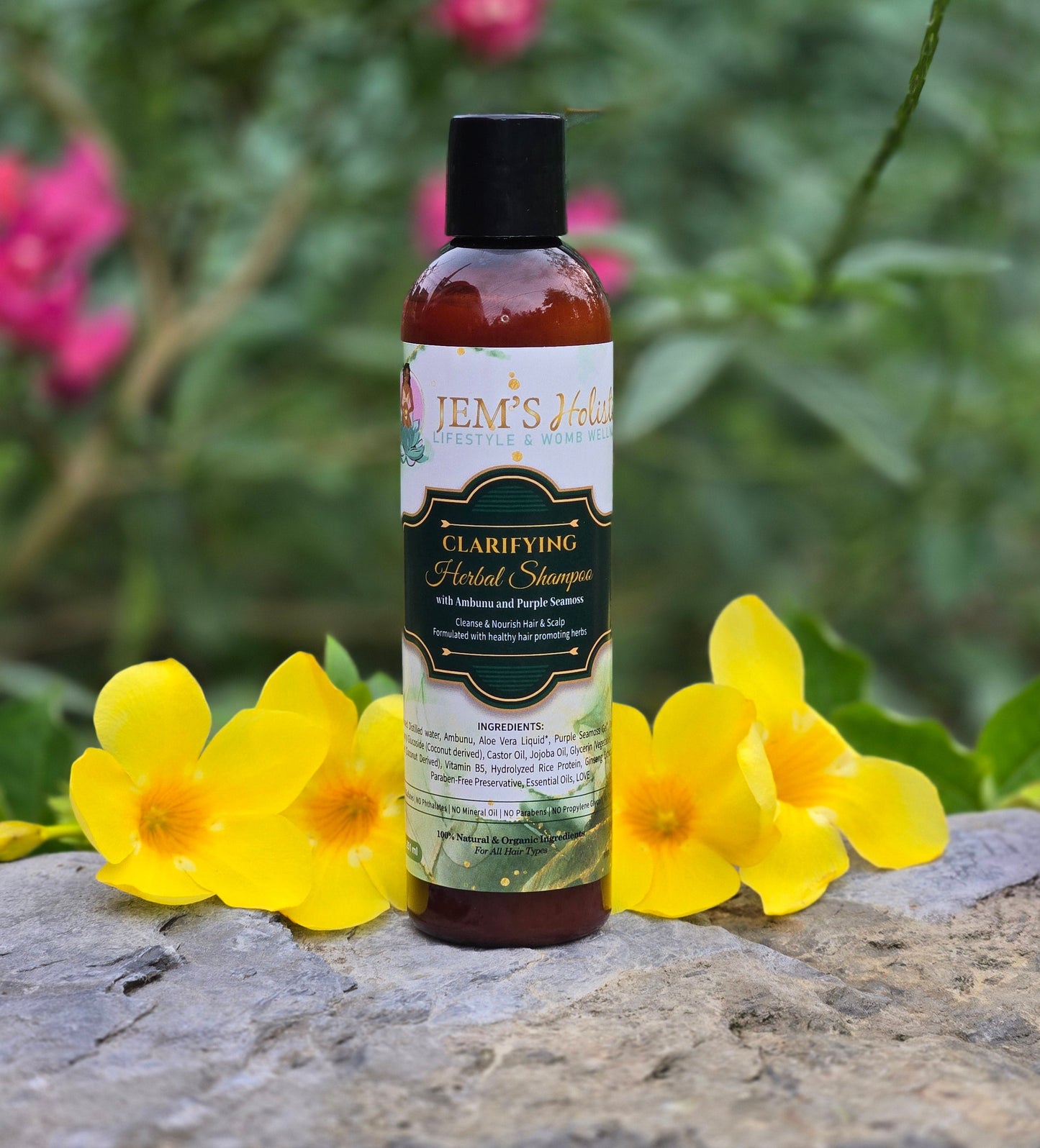 Ambunu & Purple SeaMoss Herbal Shampoo