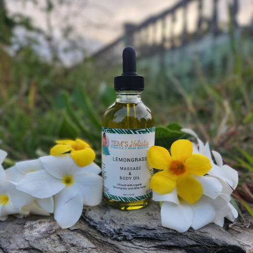 Lemongrass Massage & Body Oil