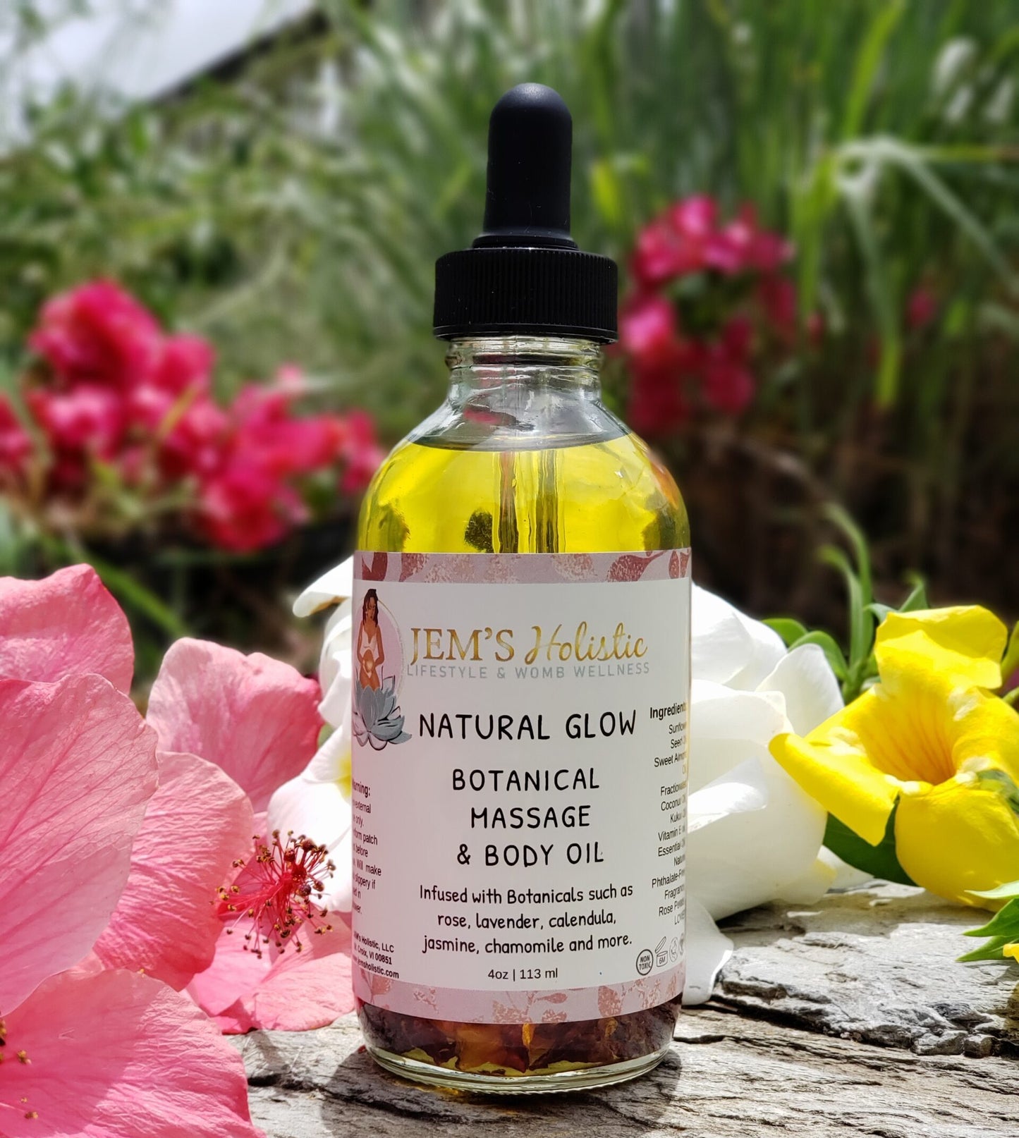 Botanical Massage and Body Oil