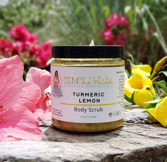 Turmeric Lemon Body Scrub